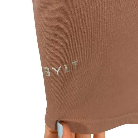 BYLT Men's Drop-Cut Lux Mauve Tee Size L - Picture 3 of 7